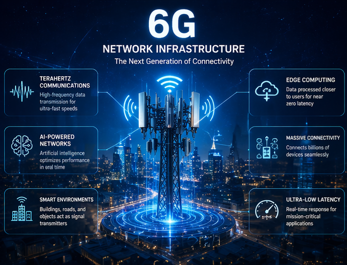 6G network infrastructure and connectivity system