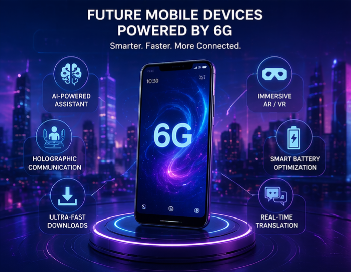 future mobile devices powered by 6G technology