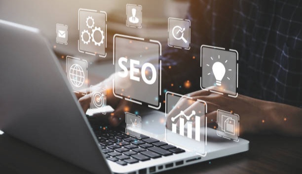 Google search update dashboard showing website ranking improvements